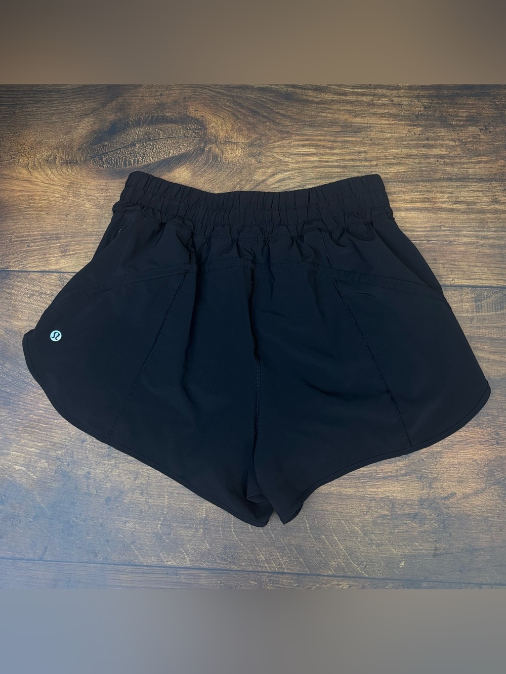 Lululemon Track That High Rise Shorts 3" In Black Size 10